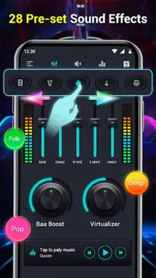 Equalizer- Bass Booster&Volume android App screenshot 9